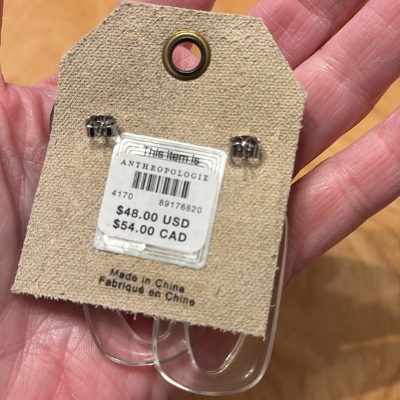 NWT Anthropologie lucite earrings. - Picture 4 of 5